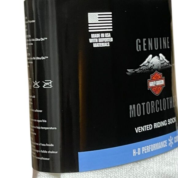 Harley-Davidson Patriotic Number 1 Stars and Stripes Theme, 2 Pairs, Size L, NWT - Picture 7 of 8